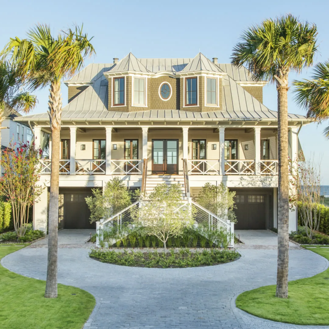 Contemporary custom home, Isle of Palms
