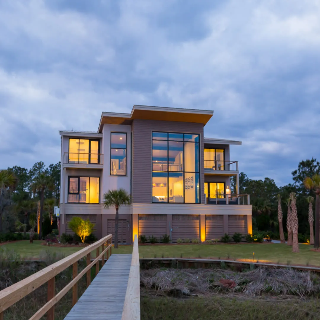 Nowell Creek custom home, Daniel Island
